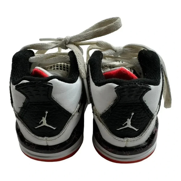 Nike Air Jordan 4 Retro Flight Nostalgia Toddler Shoes  - Picture 8 of 10